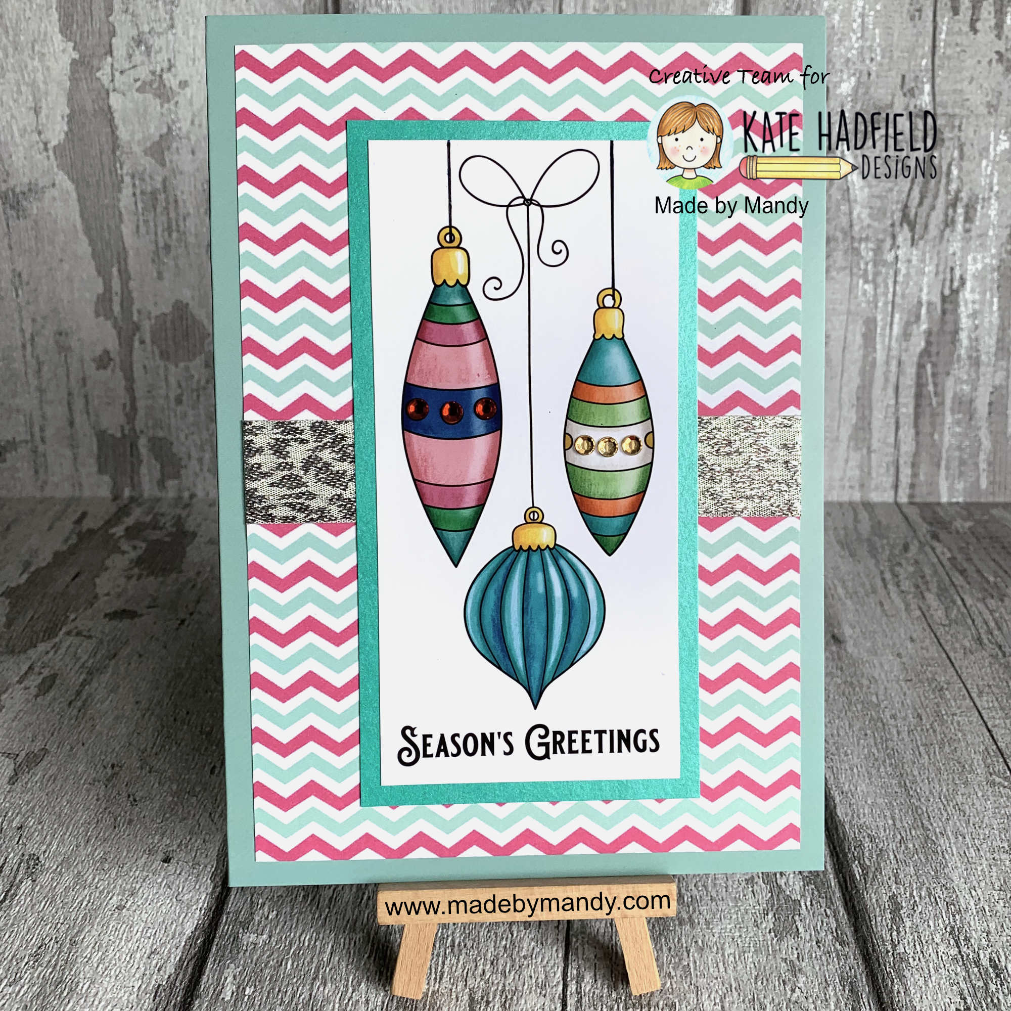 Holiday Hoopla Ornaments by Made By Mandy Holiday Hoopla Ornaments